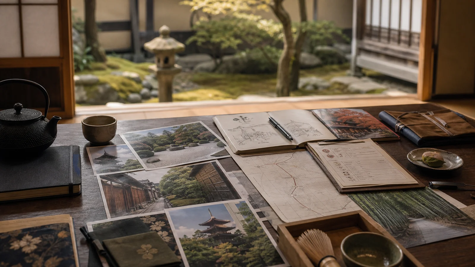 Private Guides in Kyoto route-planning VIAIVE visual.